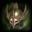 수련자의 견고한 투구